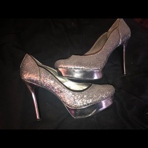 Glitter heels